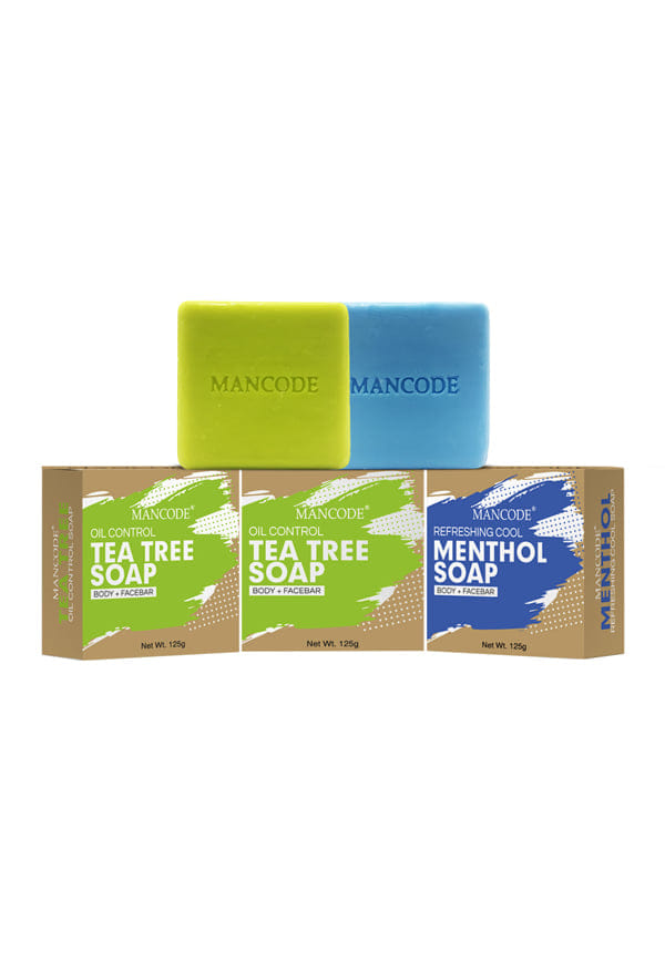 Tea Tree Oil Control, Tea Tree Oil Control And Refreshing Cool Menthol Soap