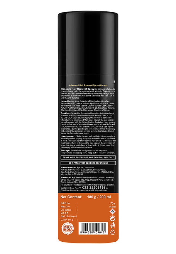 Hair Removal Cream Spray For Men – thumbnail 2
