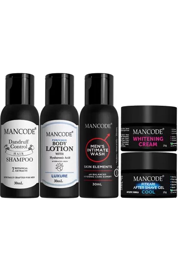 Men's Grooming Essential Travel Kit