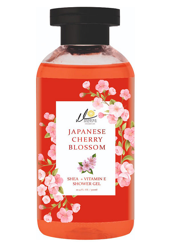 Japanese Cherry Blossom Cherry Extract & Vitamin E Shower Gel
