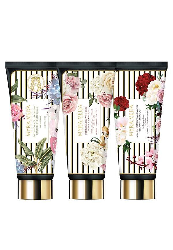 Greek Goddess Scrub + Mediterranean Lotion + Japanese Matcha Shampoo