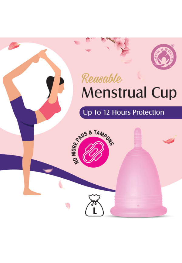 Natural Intimate Foaming Feminine Hygiene Wash+ Reusable Menstrual Cup (Large) – thumbnail 3