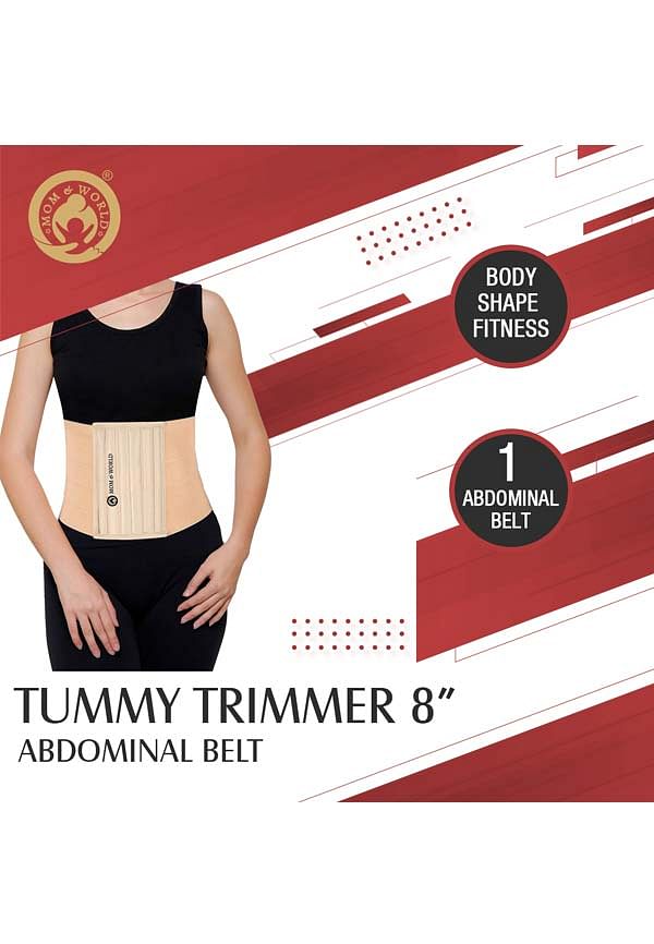 Abdominal Binder - 8 inch Stomach Wrap