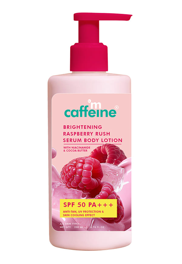 Brightening SPF 50 PA+++ Body Sunscreen Lotion, Instant Cooling