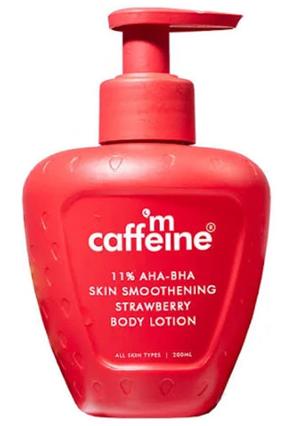 11% AHA-BHA Skin Smoothening Strawberry Body Lotion 11% AHA-BHA Skin Smoothening Strawberry Body Lotion