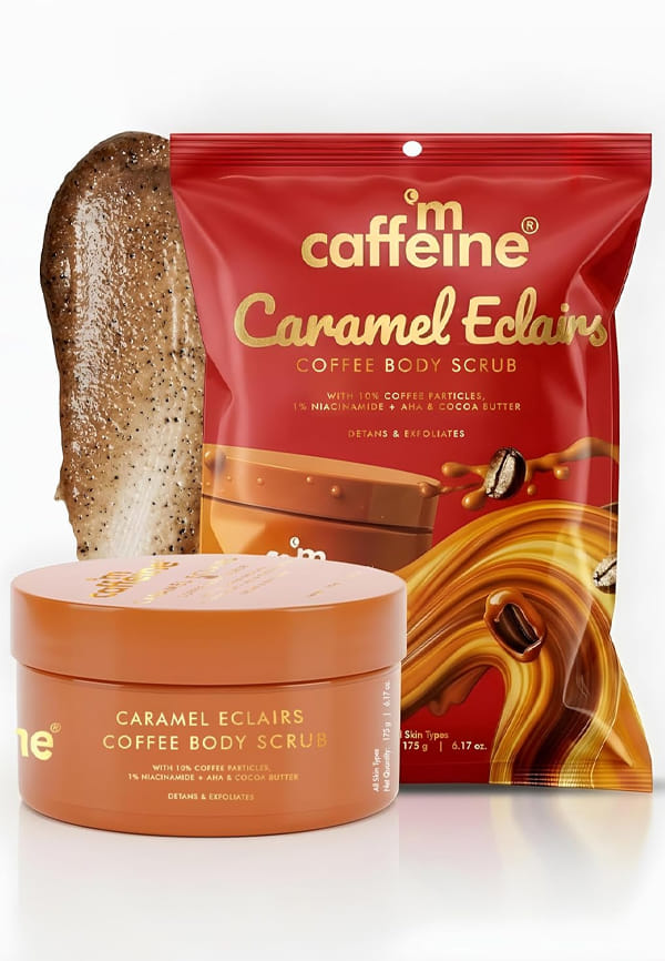 Caramel Eclairs Coffee Body Scrub Caramel Eclairs Coffee Body Scrub
