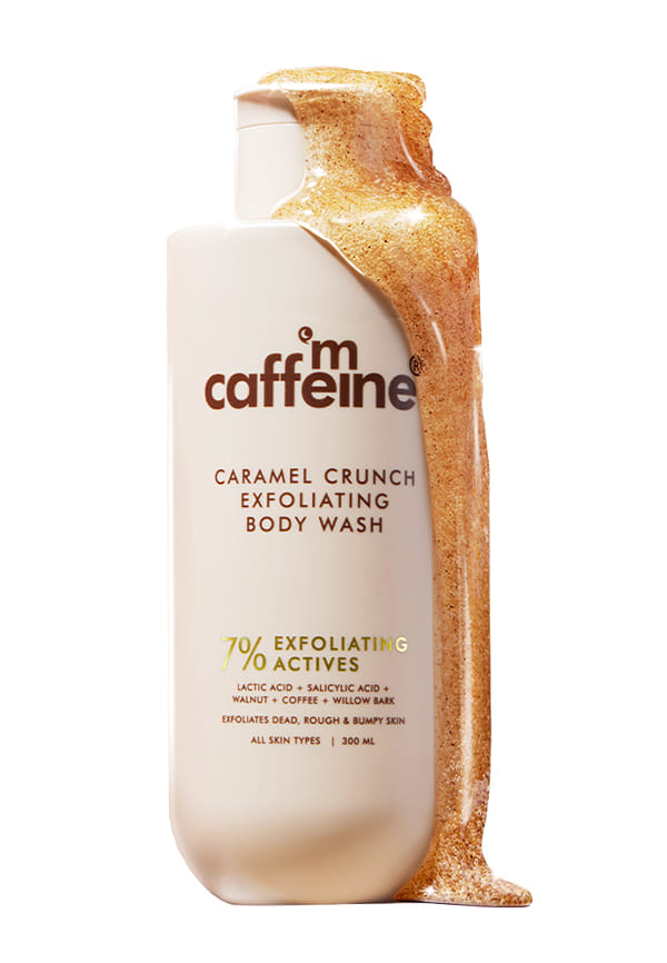 mcaffeine Caramel Crunch Exfoliating Body Wash
