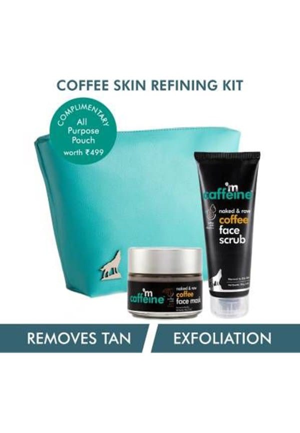 Coffee Skin Refining Kit with Face Scrub & Face Mask Coffee Skin Refining Kit with Face Scrub & Face Mask