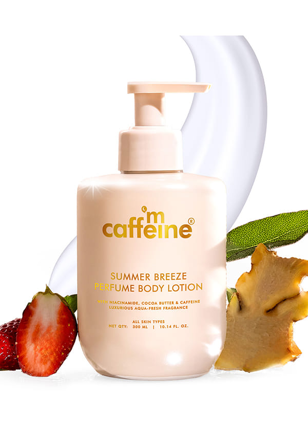 Summer Breeze Perfume Body Lotion with Niacinamide & Cocoa Butter