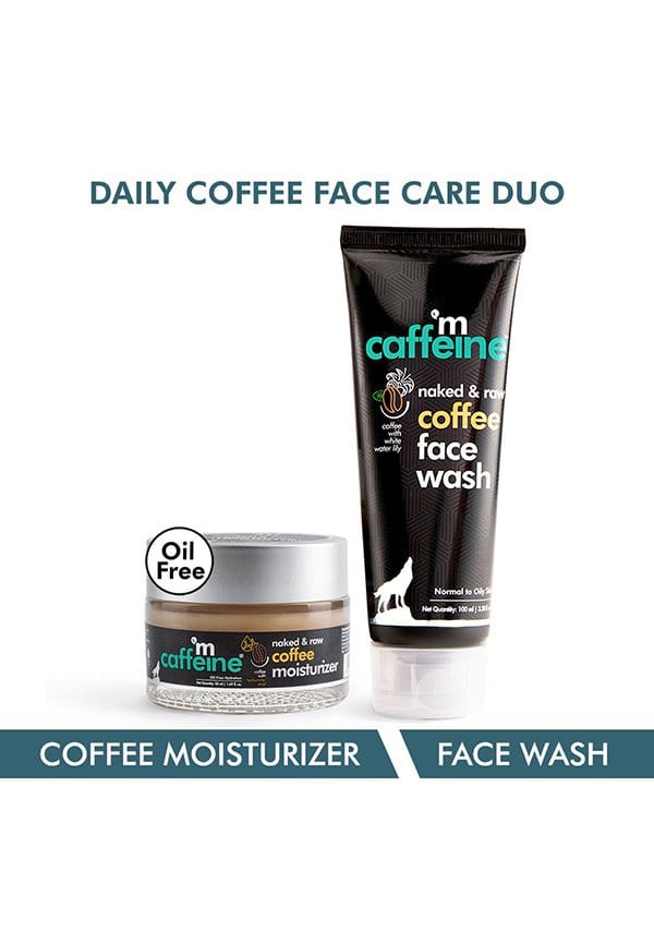 Daily Coffee Face Care Duo with Coffee Face Wash & Coffee Face Moisturizer