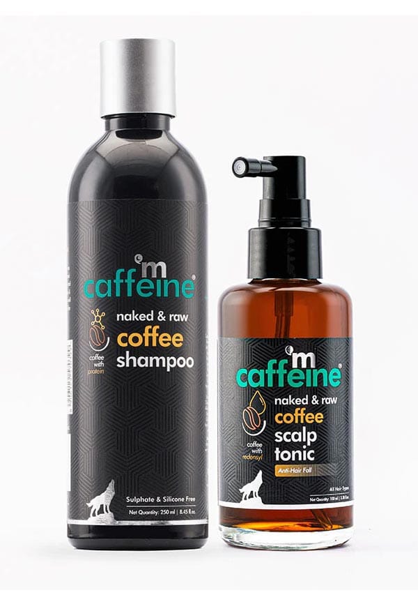 Coffee Hair Boost & Hair Fall Control Kit combo with Coffee Shampoo & Scalp Tonic