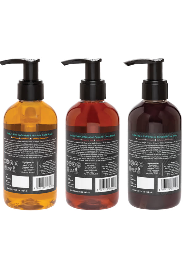 Coffee Body Wash With Berries, Body Wash With Cocoa & Body Wash With Almond – thumbnail 2