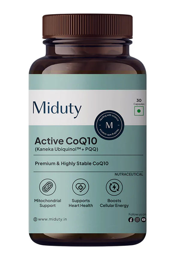 Active CoQ10 with PQQ – 100mg Kaneka Ubiquinol™️