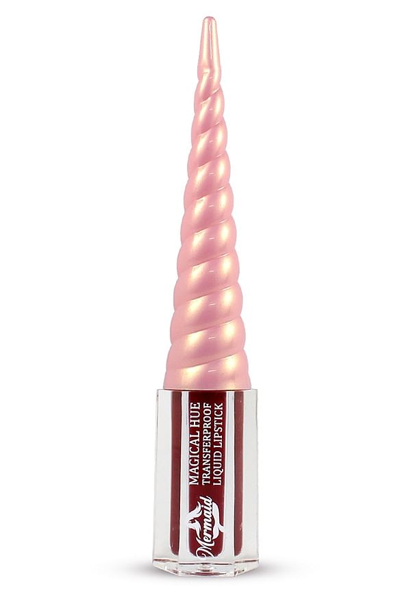 Magical Hue Transferproof Liquid Matte Lipstick Rosewood Comfortable - Smudge Proof
