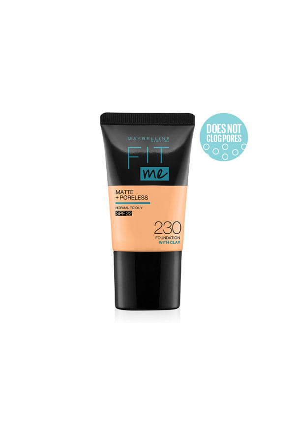 Fit Me Matte+Poreless Liquid Foundation Tube – thumbnail 2