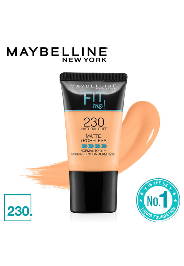 Fit Me Matte+Poreless Liquid Foundation Tube – thumbnail 4