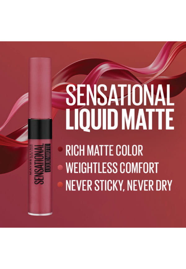 Sensational Liquid Matte Lipstick – thumbnail 4
