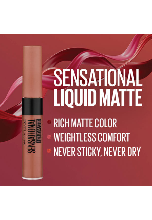 Sensational Liquid Matte Lipstick – thumbnail 4