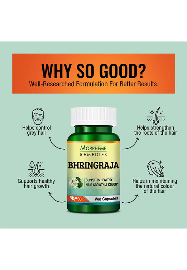 Bhringraja (Eclipta Alba) 500Mg Extract – thumbnail 3