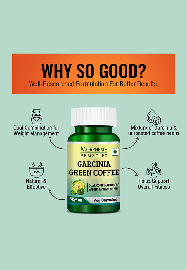 Garcinia Green Coffee Bean Extract - For Weight Management – thumbnail 5