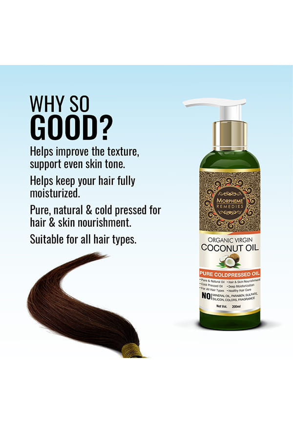 Pure Organic Virgin Coconut Oil (Coldpressed) For Hair, Body, Skin Care, Massage – thumbnail 3