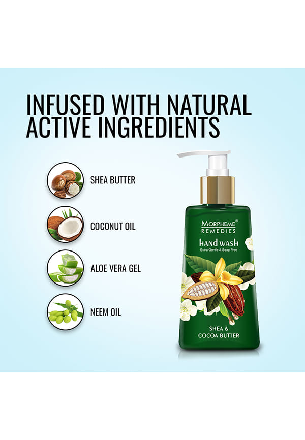 Remedies Hand Wash Shea & Cocoa Butter, Anti Bacterial – thumbnail 4