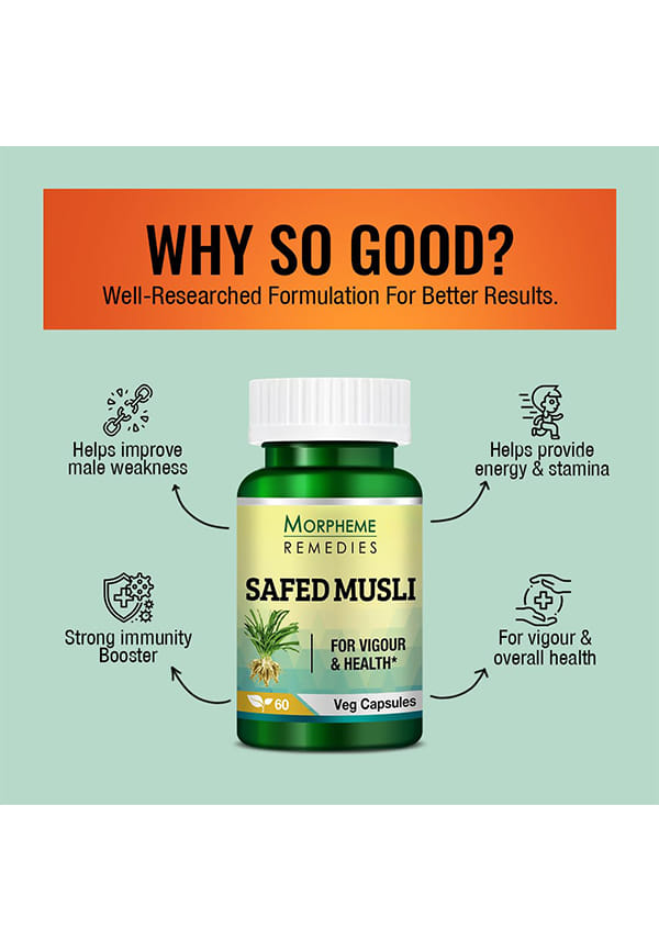 Safed Musli 500Mg Extract – thumbnail 3