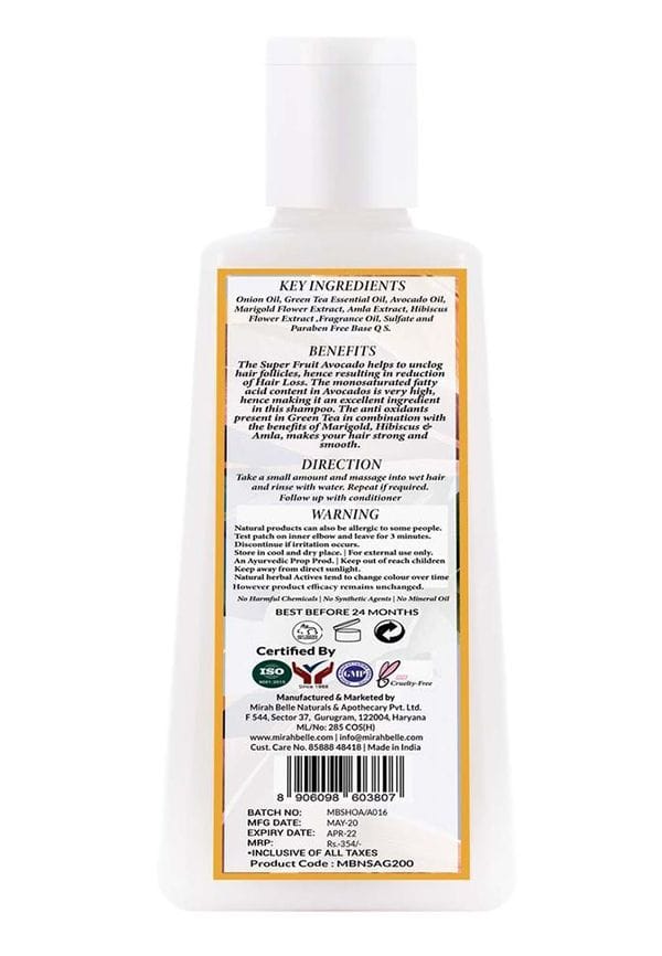Onion - Avocado - Green Tea Shampoo – thumbnail 2