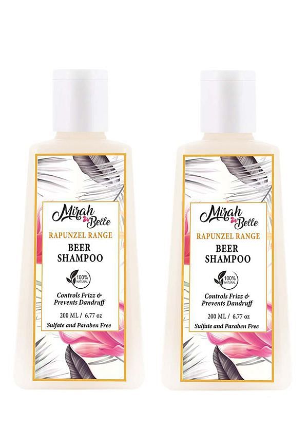 Organic & Natural - Beer Shampoo For Conditioning & Dandruff Free Hair
