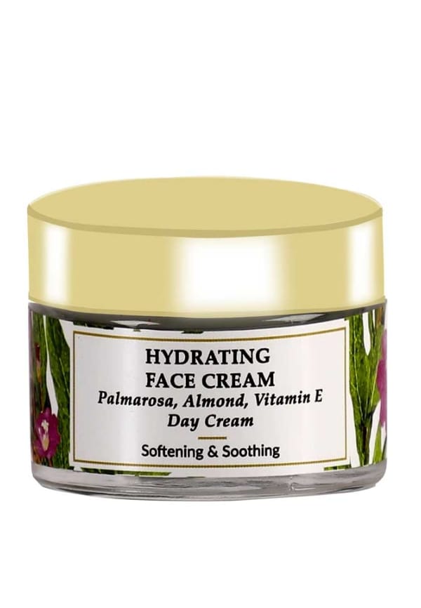 Palmarosa, Almond & Vitamin E Hydrating Face Cream – thumbnail 2