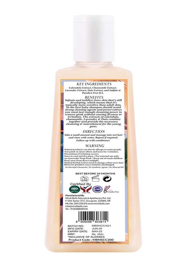 Natural & Organic - Calendula - Chamomile Baby Shampoo – thumbnail 2