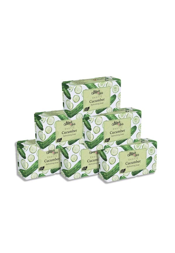 Organic Cucumber Refreshing Soap Bar