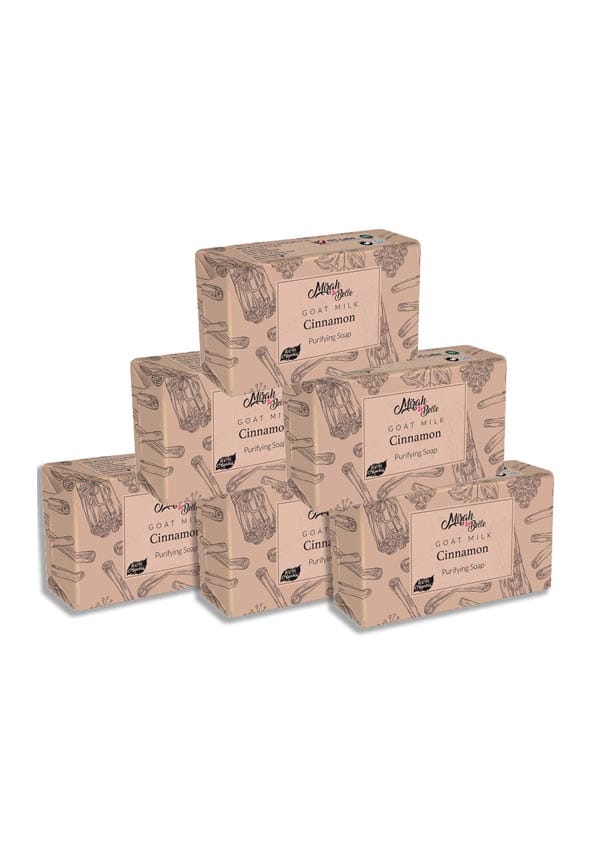 Organic Goat Milk, Cinnamon Purifying Soap Bar