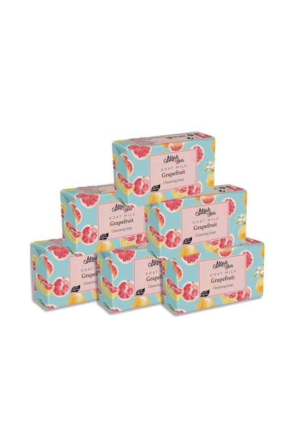 Organic Goat Milk, Grapefruit Cleansing Soap Bar