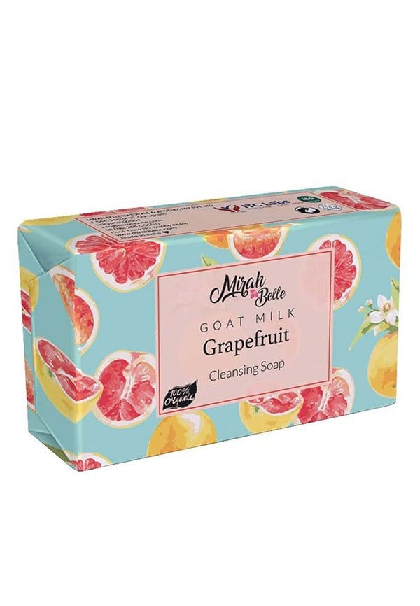 Organic Goat Milk, Grapefruit Cleansing Soap Bar