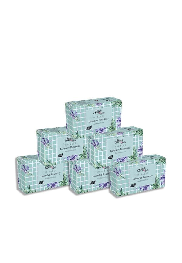 Organic Lavender Rosemary Anti - Blemish Soap Bar