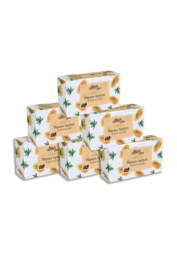 Organic Papaya Apricot Brightening Soap Bar