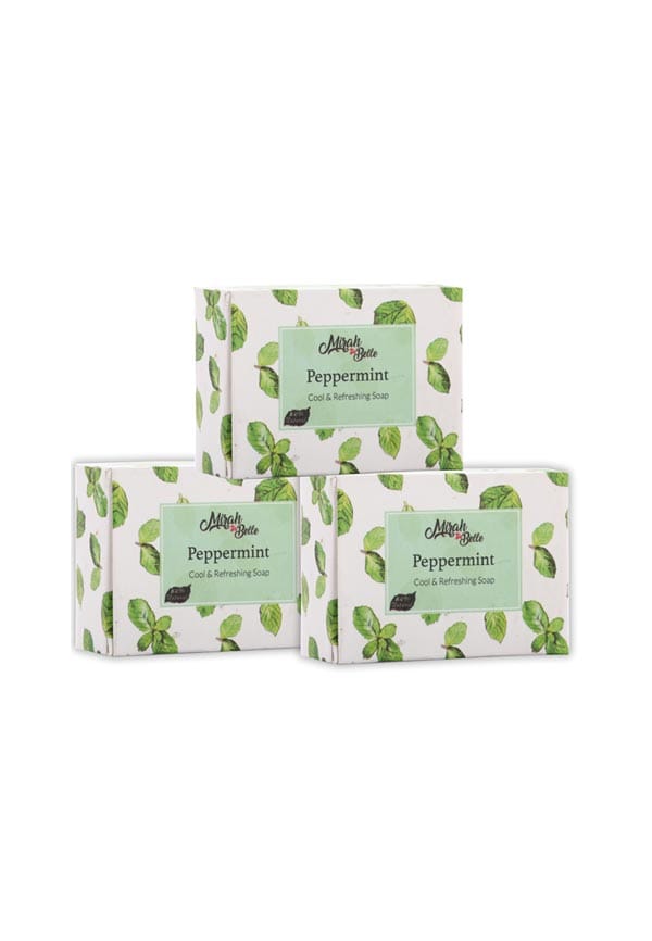 Organic Peppermint Cool And Refreshing Soap Bar
