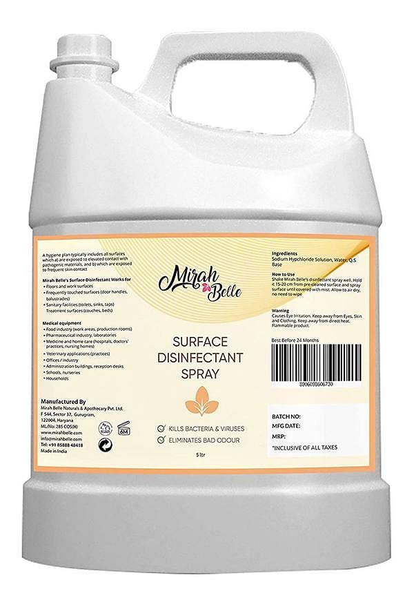 Surface Disinfectant Can Liquid