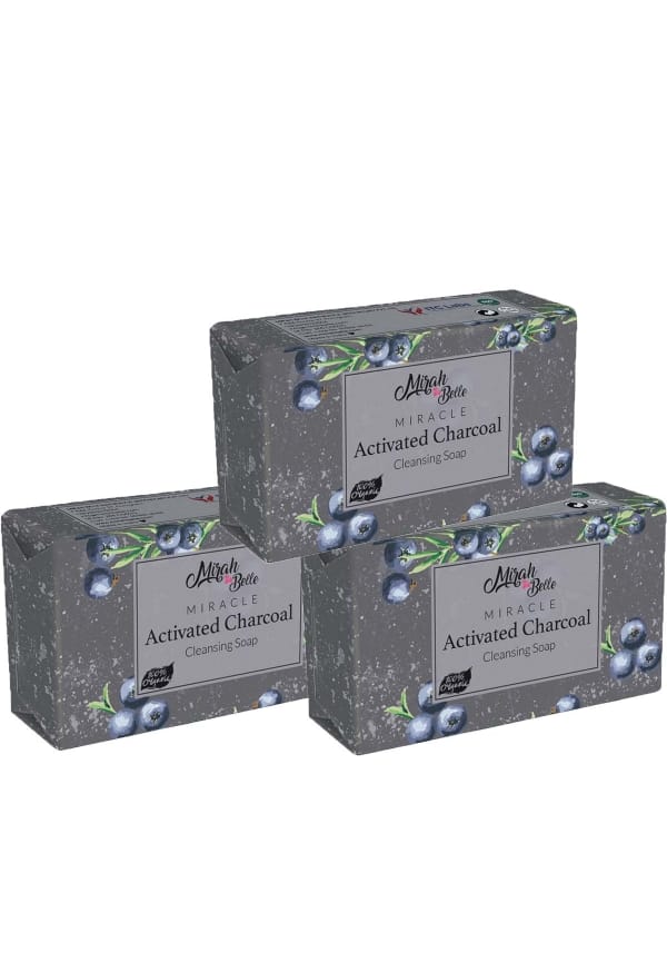 Organic Activated Charcoal Cleansing Soap Bar