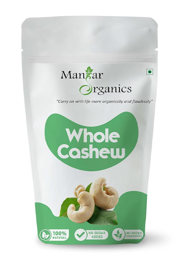 Pure Whole Cashew (Kaju) | Premium Nuts & Dry Fruits | Rich in Fibre, Vitamin E, K, B6 | Boost Immunity Pure Whole Cashew (Kaju) | Premium Nuts & Dry Fruits | Rich in Fibre, Vitamin E, K, B6 | Boost Immunity