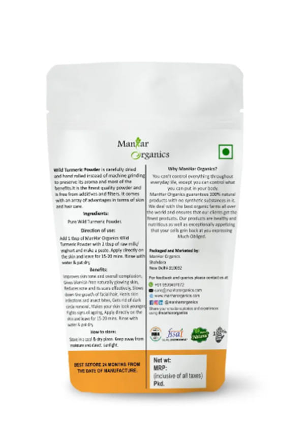 Wild Turmeric 100gm – thumbnail 2