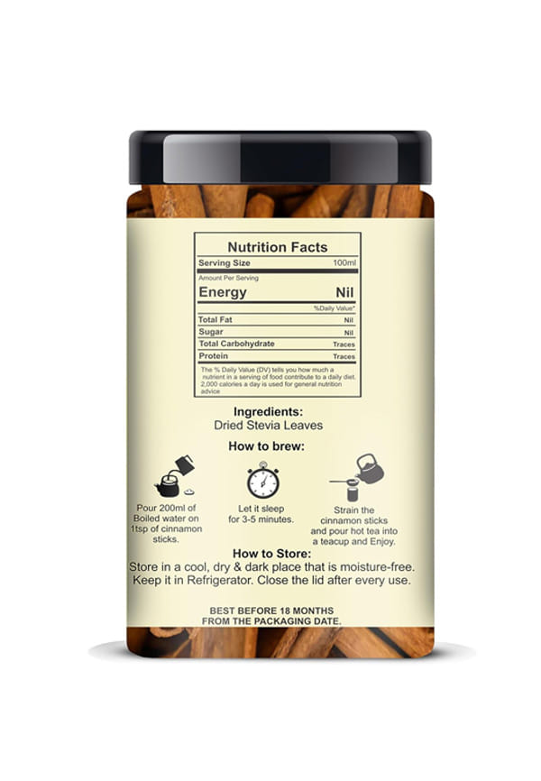 Sri Lankan Ceylon Cinnamon Sticks Jar 220gm – thumbnail 2