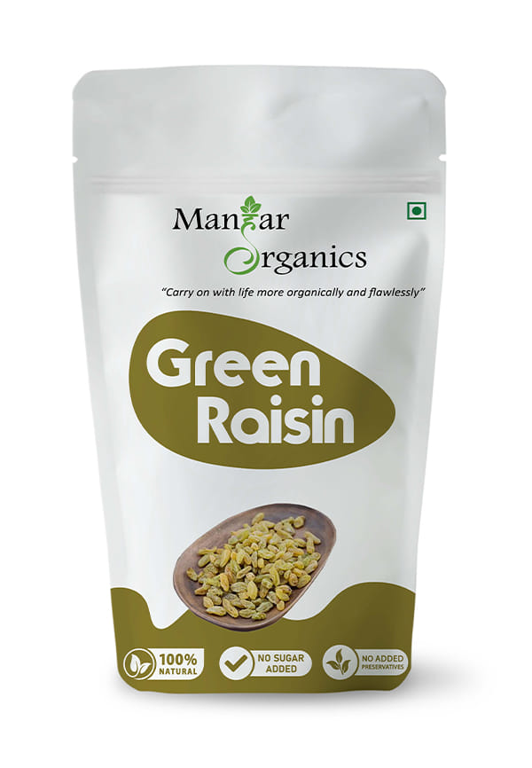 Green Raisins (Kishmish) Jar | Dried Seedless | Super Long Raisins | Nutritious | Rich in Iron & Vitamin B Green Raisins (Kishmish) Jar | Dried Seedless | Super Long Raisins | Nutritious | Rich in Iron & Vitamin B