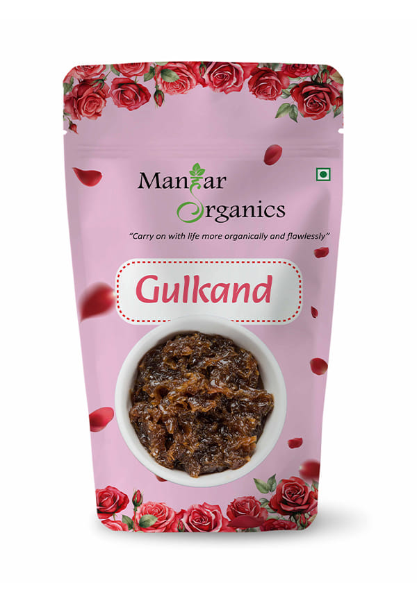 Gulkand | Traditional Indian Rose Preserve | Sun-Cooked Pure Rose Petal Jam With No Artificial Flavors