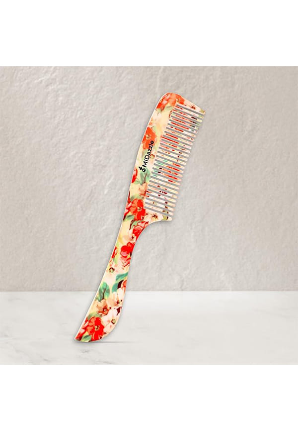 Floral Comb Handle-6C – thumbnail 3