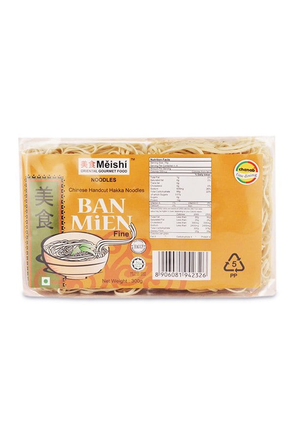 Ban Mien Noodles (Fine) - Handcut Hakka