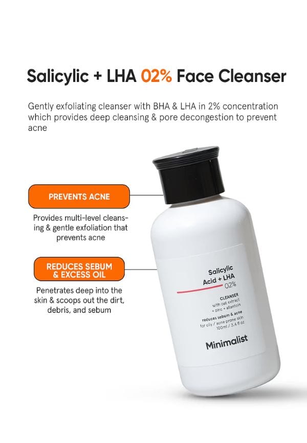 2% Salicylic Acid Face Wash For Oily Skin – thumbnail 2