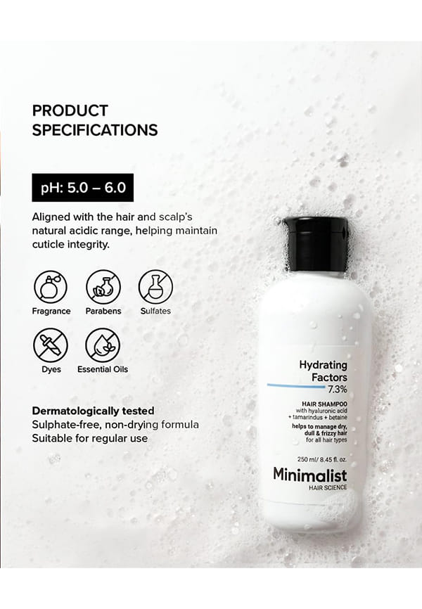 Hydrating Factors Hair Shampoo – thumbnail 5