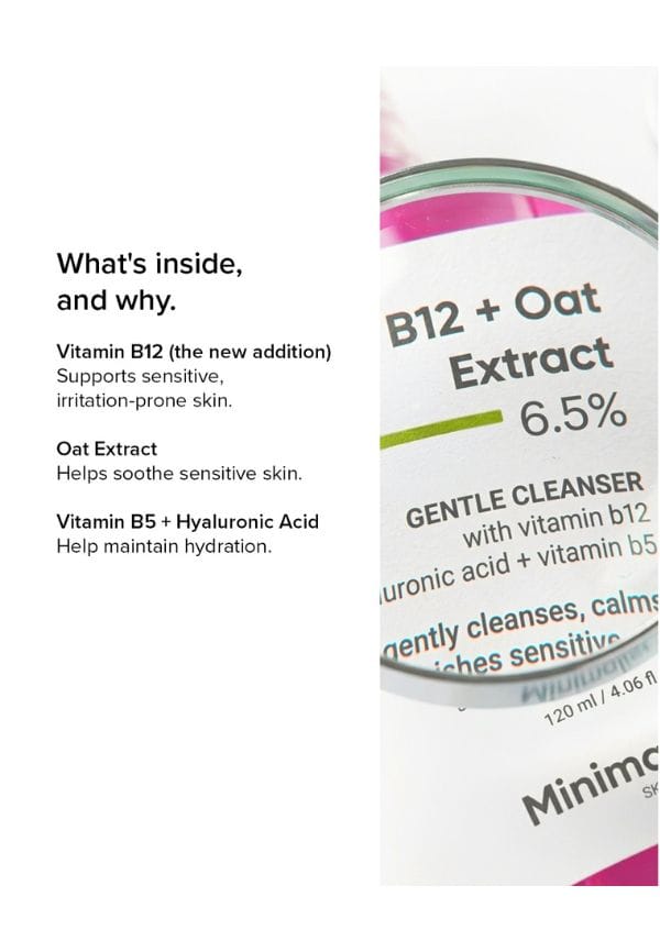 6% Oat Extract Gentle Cleanser With Hyaluronic Acid For Sensitive Skin – thumbnail 6